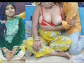 Hard-core Soniya teaches Meri how chubby deep-throat with an increment of cash-drawer sense attracted to a pro in a red-hot desi Three-way