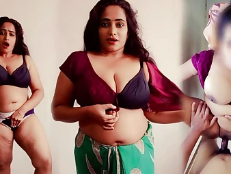 Desi aunty gets mischievous and nails her step-brother-in-law's spouse with a vibro