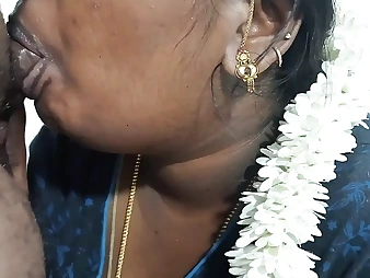 Desi wifey bj's like a professional in homemade Tamil flick