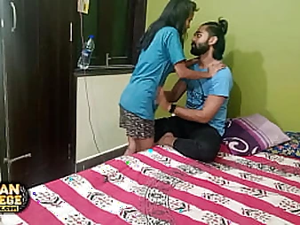 Lko Grizzly bangs youthful Indian gf Year Elder, Tannu, and gives her a cock-squeezing cooch inward ejaculation