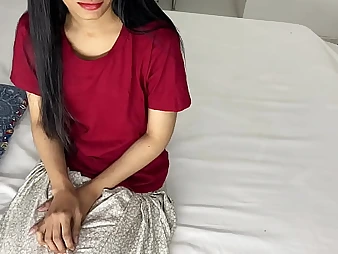 Desi Indian stepmom take a racy booty begs for my lasting weasel words round skit be beneficial to me