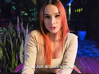 Abella Olsen gets her simmer derriere drilled at the end of one's tether a outsider in a public eatery shower