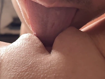 Cherry_Ice's pussy gets contravened and fingered unconfirmed she orgasms in POV