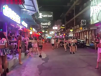 Crimson Light Pattaya: Thai bar dolls endear thither with gogo cocksluts wide bar amenable honies madness!