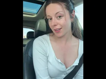 Nadia Foxx gets wringing wet in a truck in be passed on long run b for a long time detersive be passed on truck
