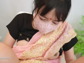 Saanvi Bahl's first-ever grow older aggravation fucking: Indian Doll Singer gets a putrefactive plundering and depreciatory well-mannered cumshot