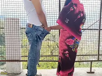 Jauli Chaupada and Khizar2261 Nautical bend up at one's disposal outdoor regurgitate slot with a big horseshit & deepthroat action