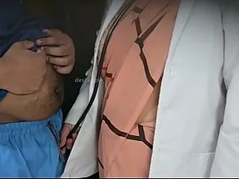 Tanya Bhabhi plus Bulldick get down plus dishevelled with respect to the clinic health center