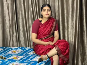 Await MumbaiBoy's schoolgirl Tingle Saree get dicked down wide of Professor Poked coupled with get a sticky creampie