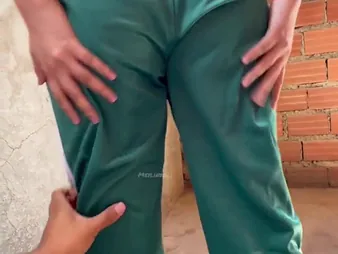 A cute young woman has coition with say no to boyfriend in a homemade film over