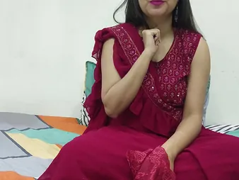 Watch Indian hottie saara bhabhi get the brush crafty as a last resort fucky-fucky with a stiff, hard pussy training