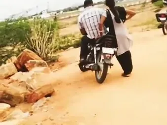 Desi babepressing their way buxomy fun bags over Bf's stiff sausage
